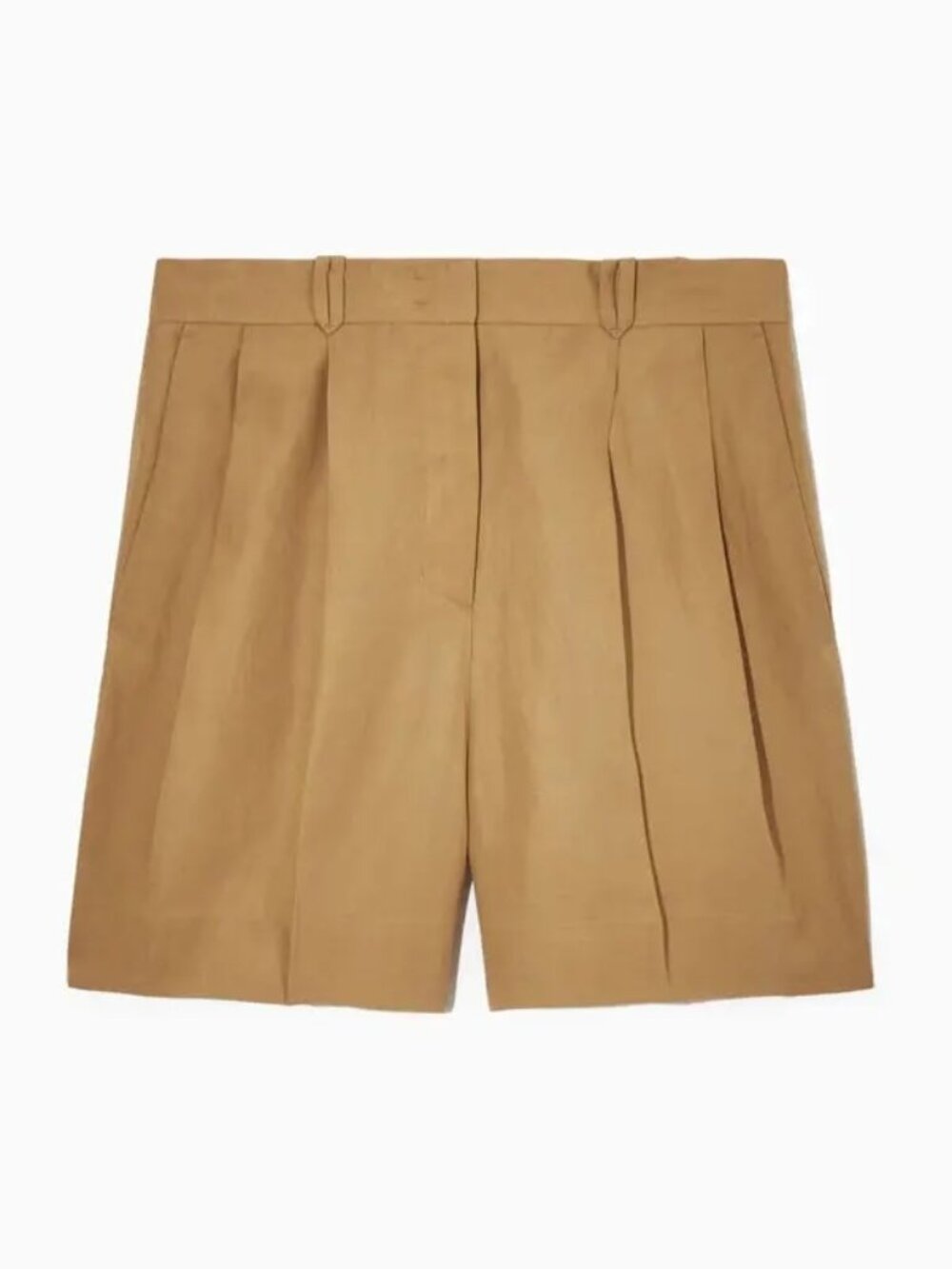 NWT COS pleated shorts | beige